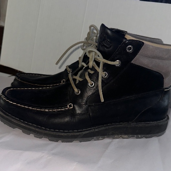 Sperry Black Leather Men's Boots - Picture 10 of 10